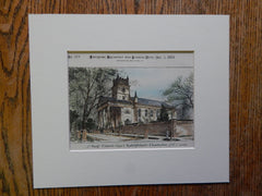 St. Paul's Church, Ratcliffeboro, Charleston, SC, 1885, Original Plan