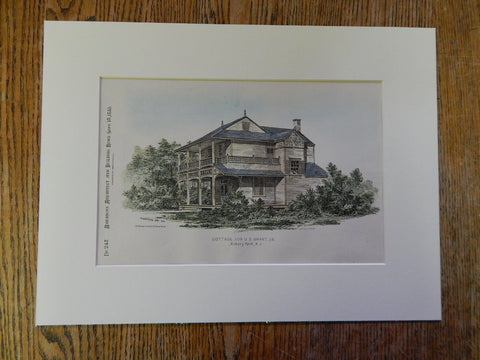 Cottage for U.S. Grant, Jr., Asbury Park, New Jersey, 1880, Original