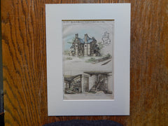 Residence of E B Ward, Newark, NJ, 1885, A Morris Sluckert, Architect, Original