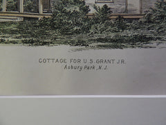 Cottage for U.S. Grant, Jr., Asbury Park, New Jersey, 1880, Original