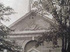 Church, Greensboro NC, 1927. Hobart Upjohn. Lithograph