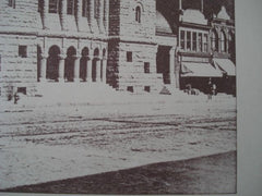 Peddie Memorial Baptist Church, Newark NJ, 1891. W. Halsey Wood. Photo