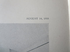 High School, Cordova, TN, Jones & Furbringer, 1918, Lithograph