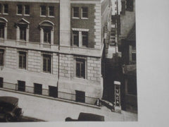 Y.M.C.A. Building in Jersey City NJ, 1926. John F. Jackson. Lithograph