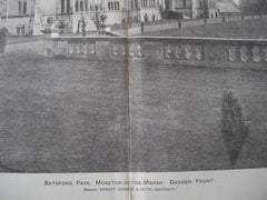 Batsford Park, Moreton-In-The-Marsh, Gloucestershire, England, 1893. Ernest George & Peto