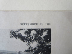 Randall State Bank, Madison, WI, James Richard Law, 1918, Lithograph
