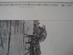 Asphaltum Lake in Trinidad, W. I., 1886. Photogravure