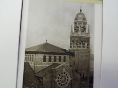 First Presbyterian Church, Tacoma, Washington,1927, Lithograph. Cram & Ferguson.