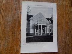 Elizabeth Town and Country Club, Elizabeth, NJ, 1928, Lithograph. Wendehack.