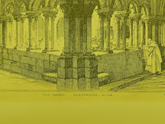 Old Abbey in Fontfroide, France, 1895