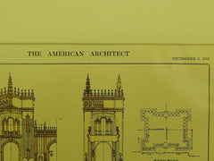 Arches: Festal Court, Panama-Pacific Exposition, San Francisco, CA, 1913.Louis Christian Mullgardt