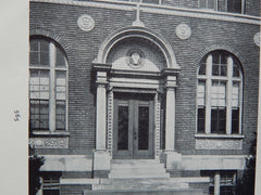 Brady Hall, Catholic Sisters' College, Washington, D.C, 1926. Murphy & Olmsted
