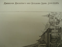 Design for the House on the Corner of Walton Avenue and 149th Street , New York, NY, 1879, Henry E. Kilburn