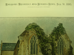 All Souls' Church in God's Hill, Isle of Wight, UK, 1895, Unknown