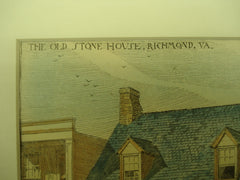 Old Stone House , Richmond, VA, 1890, D. A. Gregg