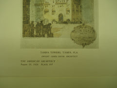 Tampa Towers , Tampa, FL, 1926, Dwight James Baum