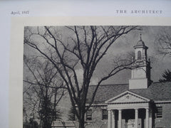 Municipal Building , Teaneck, NJ, 1927, Ludlow & Peabody