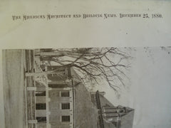 Hemenway Gymnasium for Harvard College, Cambridge, MA, 1880, Peabody & Stearns