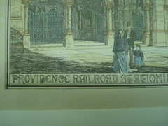 Providence Railroad Station , Providence, RI, 1877, Peabody & Stearns
