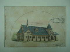 Chapel, Englewood, NJ, 1877, Potter & Robertson