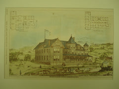 Cumberland Hotel , Burnside, KY, 1880, Chas. Grapsey