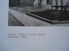 Shelby County Court House , Memphis, TN, 1910, Hale & Rogers