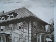 House for Dr. Cater , Brick Church, Orange, NJ, 1910, Mann & McNeille