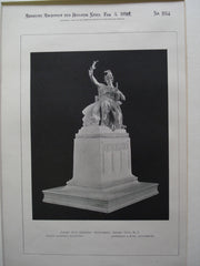 Jersey City Soldiers' Monument , Jersey City, NJ, 1898, Ackerman & Ross
