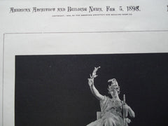 Jersey City Soldiers' Monument , Jersey City, NJ, 1898, Ackerman & Ross