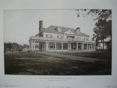 House of William G. Clark, Esq., Westerly, RI, 1905, Warrington G. Lawrence