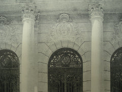 Entrance Grilles of the House of E. J. Berwind, Esq., Newport, RI, 1904, Horace Trumbauer