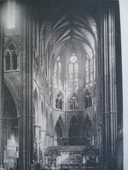 Westminster Abbey, Choir and Chancel, East View , London, England, UK, 1886