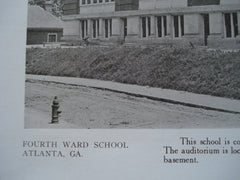 Fourth Ward School, Atlanta, GA, 1910, Haralson Bleckley