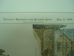 Hillside House for Frank Lord, Esq., Upper Montclair, NJ, 1899, Hapgood & Hapgood
