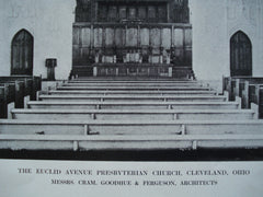 Euclid Avenue Presbyterian Church , Cleveland, OH, 1912, Messrs. Cram, Goodhue & Ferguson