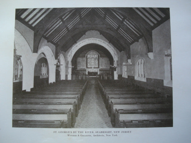 St. George's by the River, Seabright, NJ, 1913, Walker & Gillette