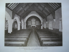 St. George's by the River, Seabright, NJ, 1913, Walker & Gillette