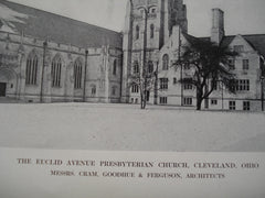 Euclid Avenue Presbyterian Church , Cleveland, OH, 1912, Messrs. Cram, Goodhue & Ferguson