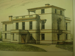 American School , Athens, GA, 1889, W. R. Ware