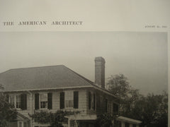 House of C. P. McAlaster, Esq. , Pasadena, CA, 1915, Mr. Reginald D. Johnson