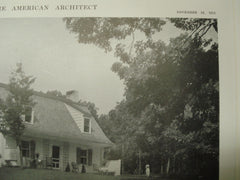 Washington Rock Lodge, North Plainfield, NJ, 1915, Wilder and White