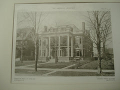 House of L. S. Howard, Buffalo, NY, 1909, Green and Wicks