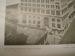 Fourth National Bank, Atlanta, GA, 1909, Morgan and Dillon