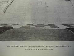 Central Motive: Rhode Island State House , Providence, RI, 1903, McKim, Mead & White