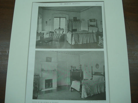 Interior, House of George R. Stearns, Summerville, GA, 1909, Kemp and Wendell