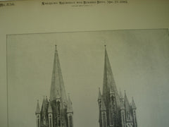 Cathedral, Coutances, France, EUR, 1892, Unknown