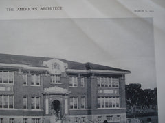 School Building , Bennettsville, SC, 1911, Sayre & Baldwin