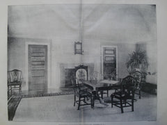 Dining Room in the House of Bradford Norman Esq., Portsmouth, RI, 1903, Winslow & Bigelow