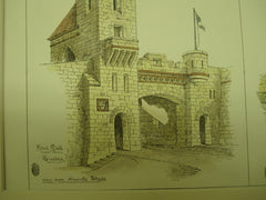 Design for Kent Gate, Quebec, CAN, 1879, unknown