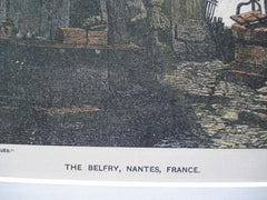 Belfry, Nantes, France, EUR, 1898, Unknown